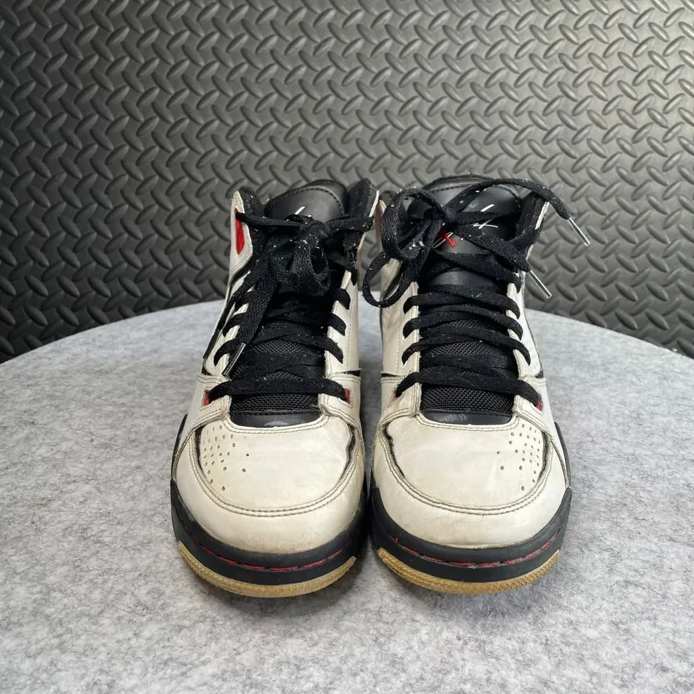 Air Jordan Flight SC-2 White Black Red 454088-106 Boys Basketball‎ Shoes Size 7Y